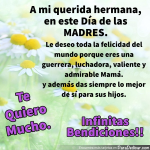 Felicitaciones Especiales para el Día de las Madres