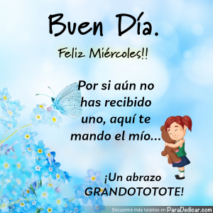Dedica un Mensaje de Amor en Miércoles