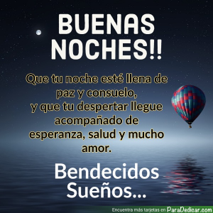 Buenas Noches: Mensajes para Bendecidos Sueños
