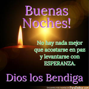 Mensajes de Buenas Noches: Paz y Esperanza para Todos