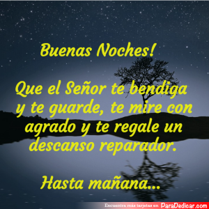 Frases de Buenas Noches para Compartir y Dedicarlas