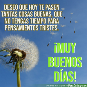 Deseo de Buenos Días: Envía Energía Positiva