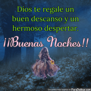 Mensaje de Buenas Noches: Amor y Esperanza