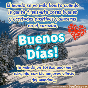 Mensajes Positivos para un Mundo Más Bonito