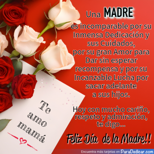 Feliz Día de la Madre: Celebra a Mamá con Amor