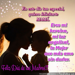 Feliz Día de las Madres: Mensajes Para Mamá