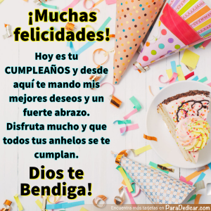 Feliz Cumpleaños: Dedica Tus Mejores Deseos Hoy