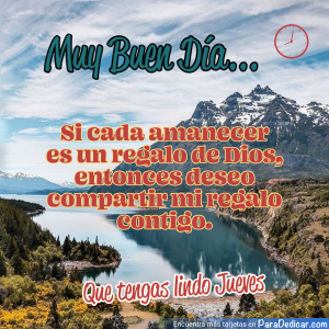 Saludos Especiales para un Lindo Jueves