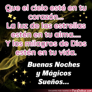 Mensajes Mágicos de Buenas Noches: Esperanza y Amor