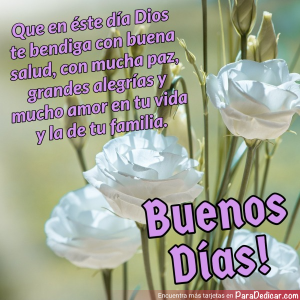 Dedica Buenos Deseos De Salud Y Amor A Tu Familia