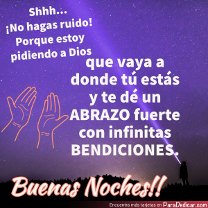 Shhh... ¡No Hagas Ruido! Buenas Noches para Todos
