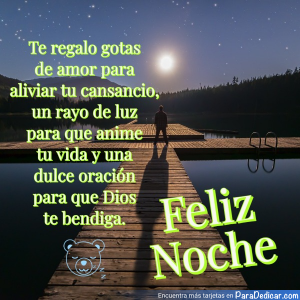 Gotas de Amor para Aliviar el Cansancio en la Noche